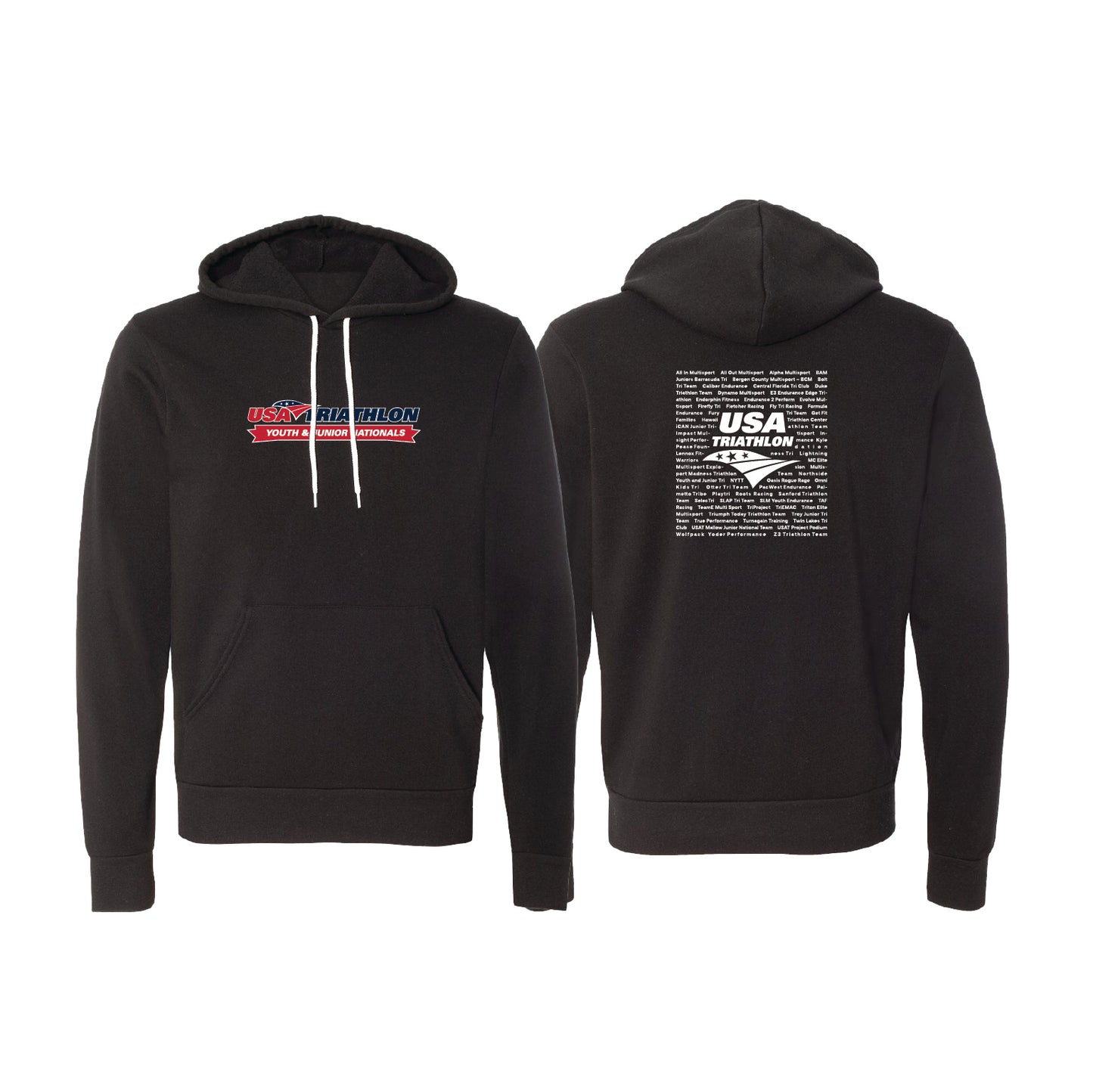 Unisex Pullover Hoody - Black