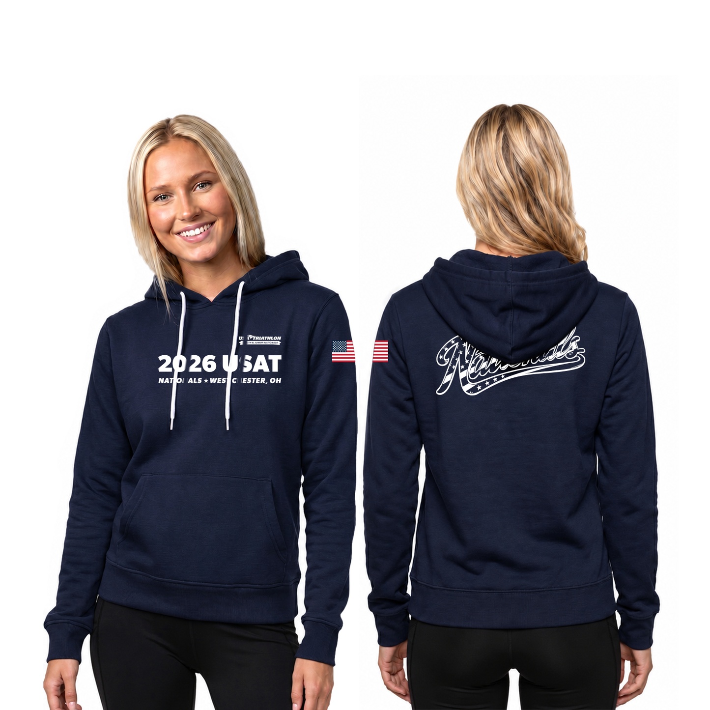 Youth Pullover Hoody - Navy
