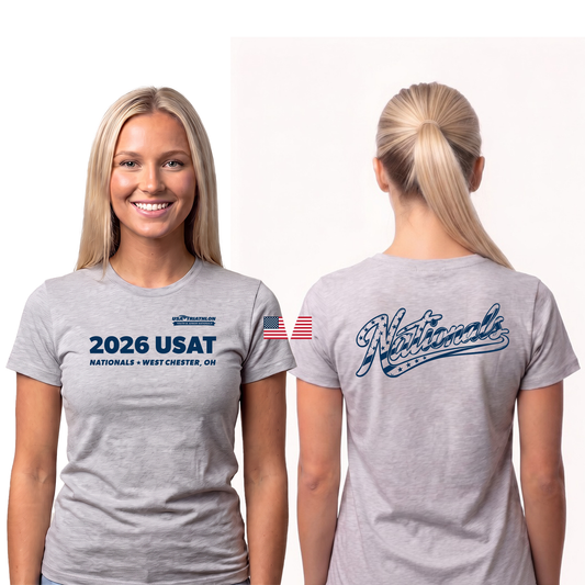 Unisex Short Sleeve Blend Tee - Heather Grey