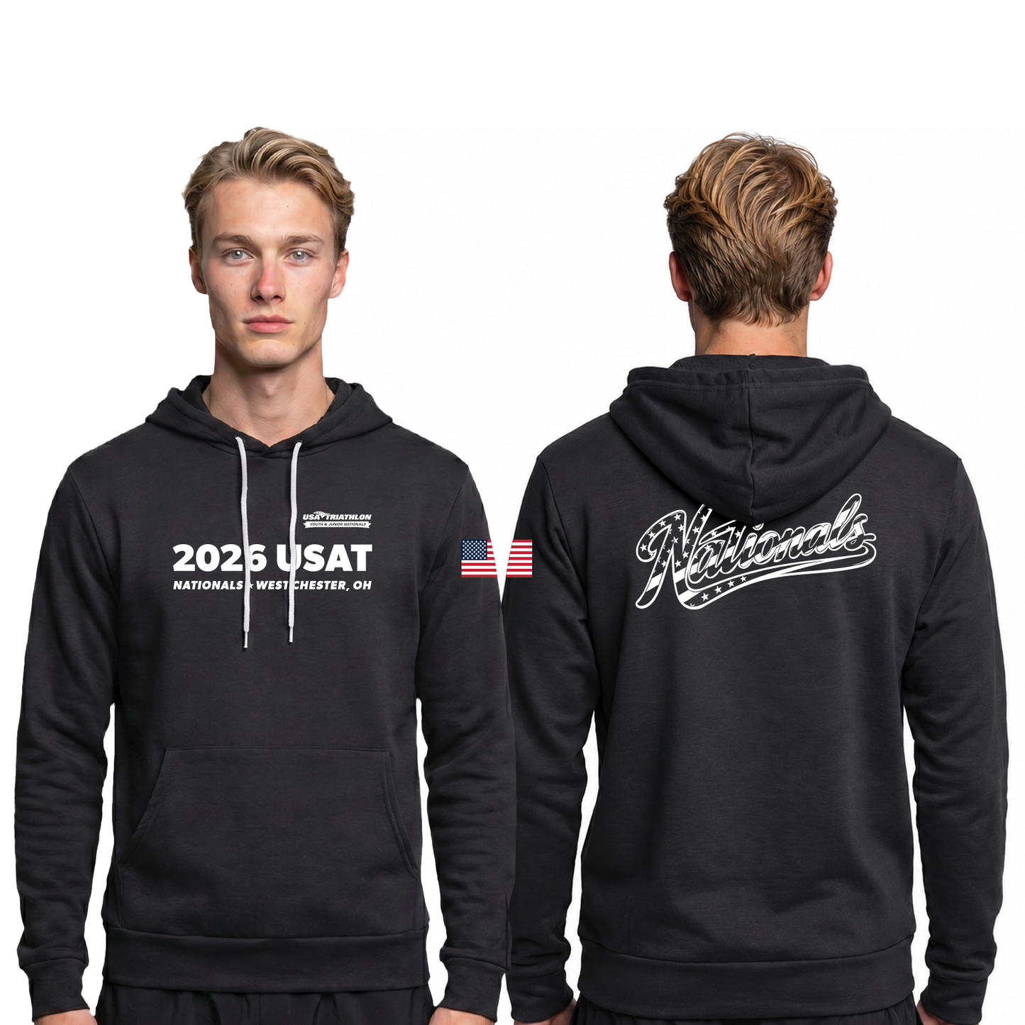 Youth Pullover Hoody - Dark Grey