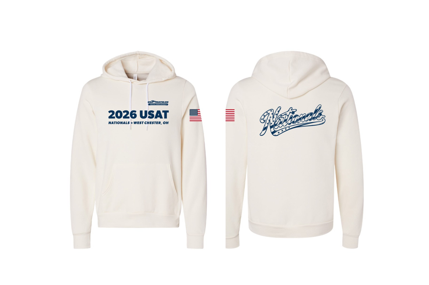 Unisex Pullover Hoody  -Natural