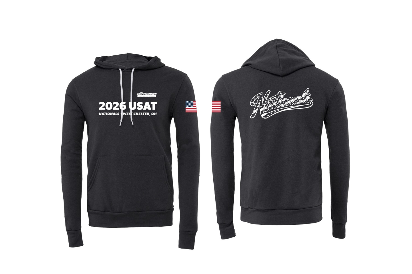 Unisex Pullover Hoody - Dark Grey